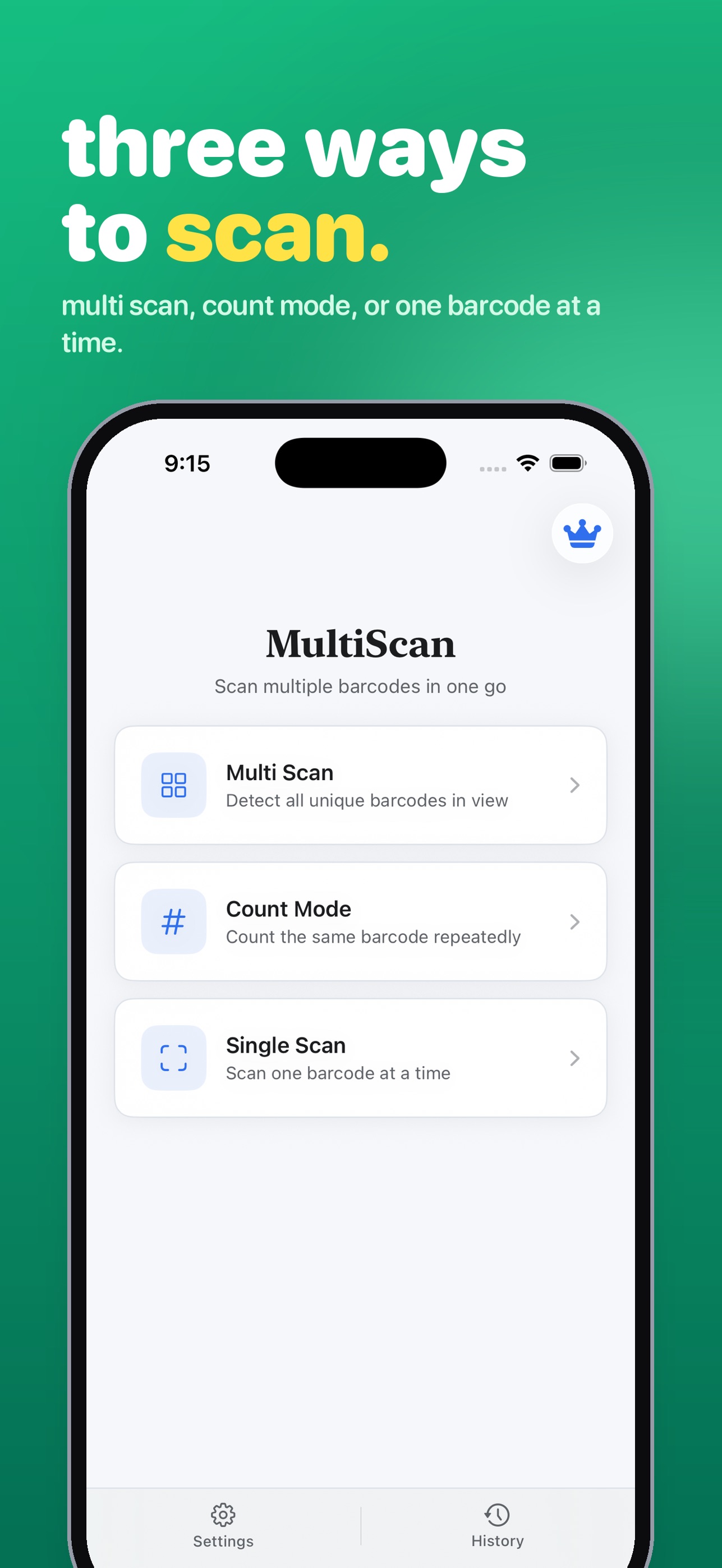 Screenshot 3 of MultiScanner : Barcode & QR