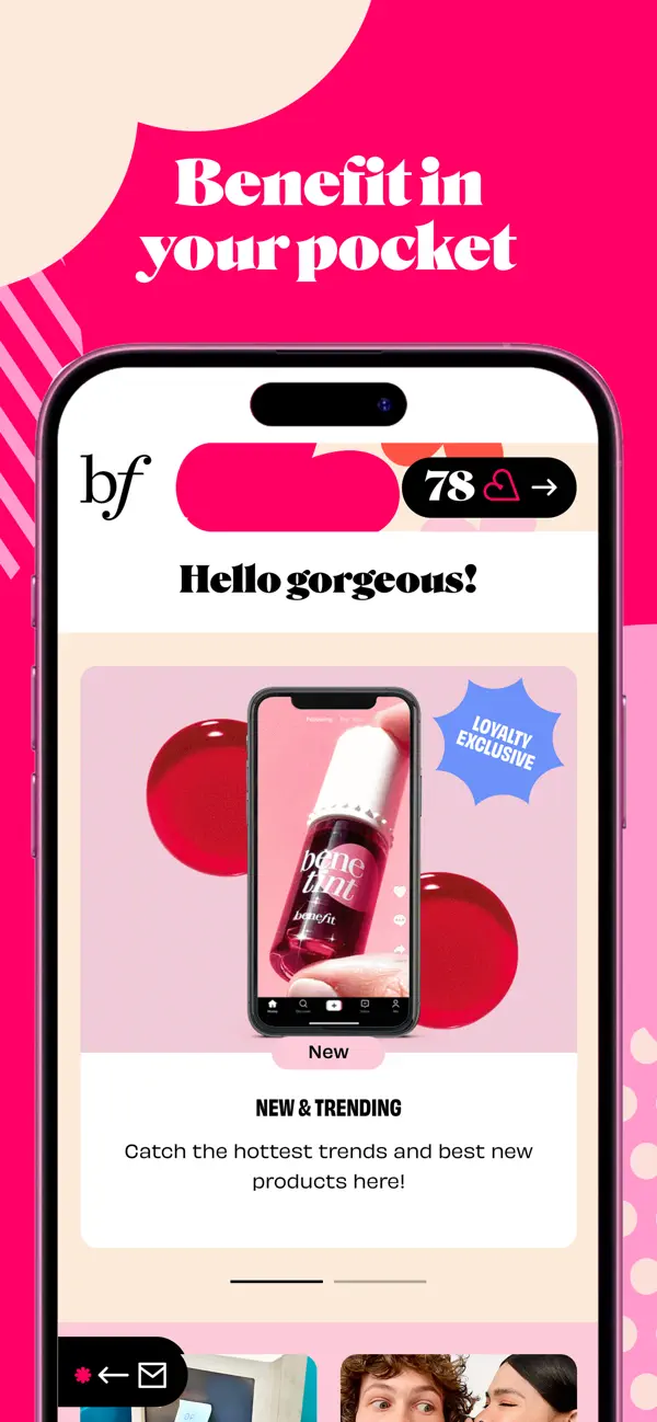 Screenshot #1 pour Benefit Loves: Rewards App