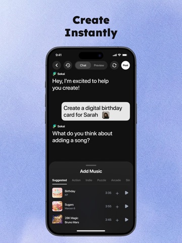 Sekai: Create · Remix · Play ipad screenshot 4