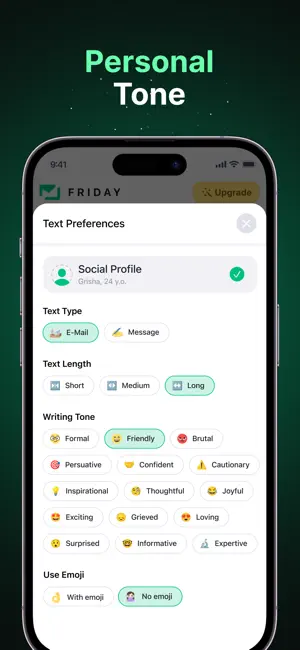 Friday AI Email Writer screenshot 6