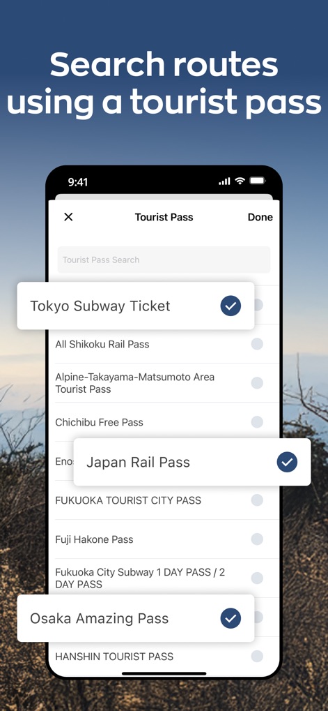 Japan Travel - Smart Transit - Navigation App | MWM