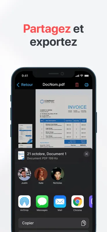 PDF Scanner・Document Scan App screenshot 2 of 4