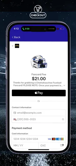 MyFanCard screenshot 4