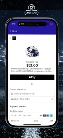 MyFanCard screenshot