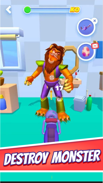 Kick Monster Strike Buddy Game Screenshot