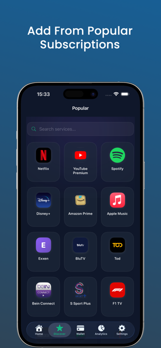 SubFlow - Abonelik Takip Screenshot 5 of 7