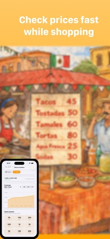 Pesos to Dollars Converter screenshot