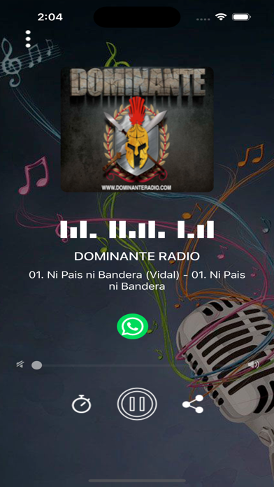 DOMINANTE RADIO. iPhone screenshot 1 - Entertainment app