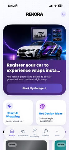 Rekora Wrap screenshot