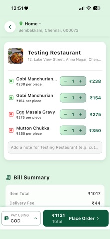 Runn: Food Delivery screenshot