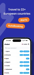 VisaBot - Visas Without Stress screenshot