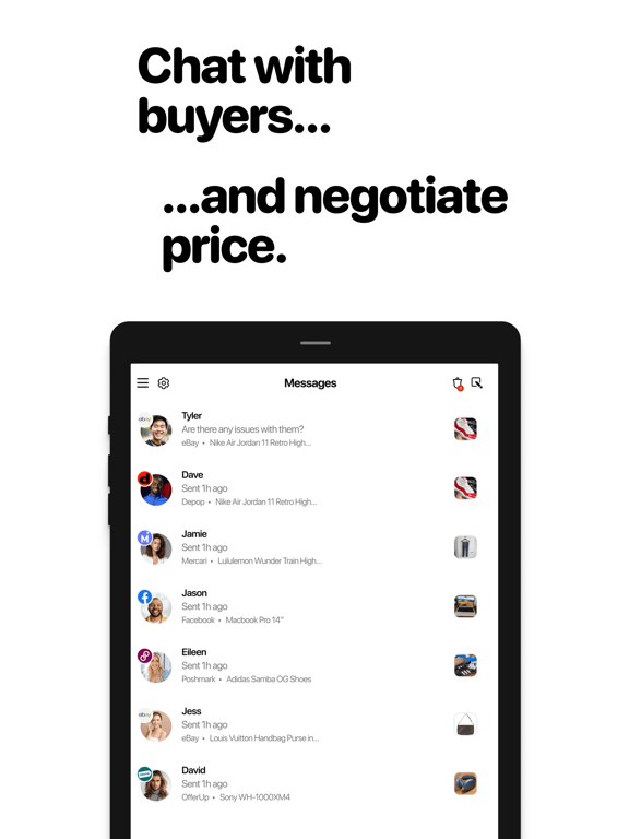 SellRaze: List, sell, earn iPad screenshot 5 - Shopping app