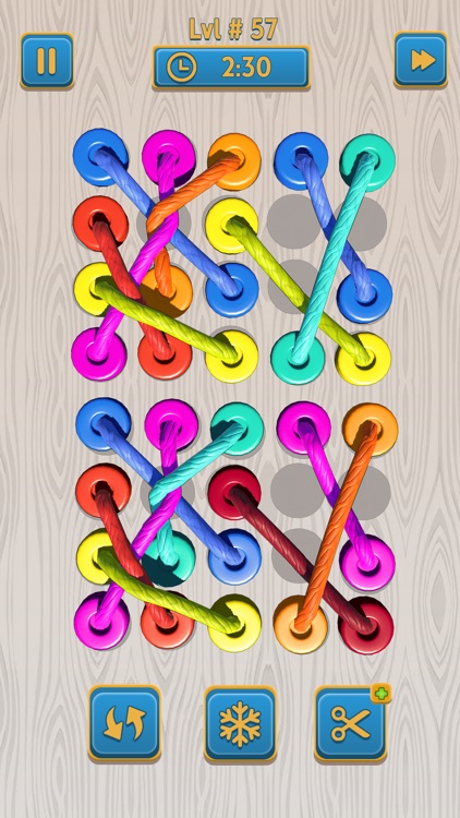 Twisted Puzzle Tangle Rope 3D