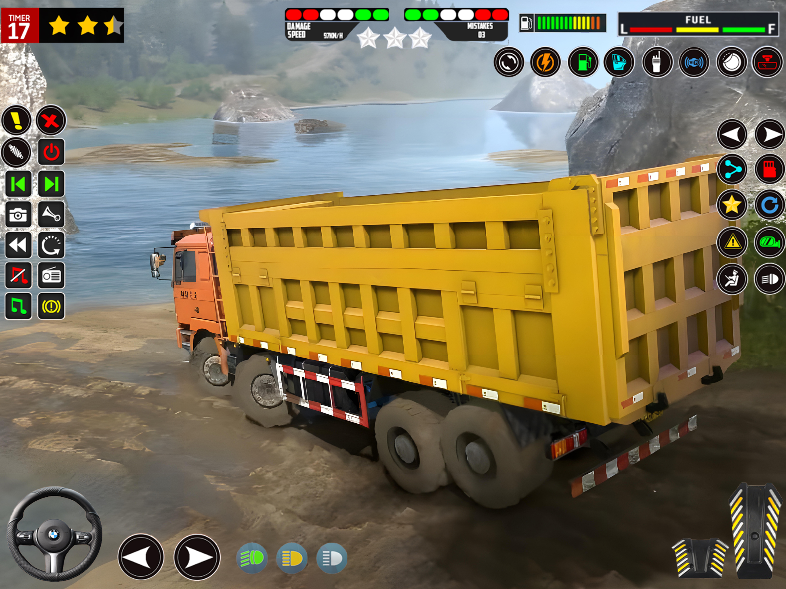Mud Truck Runner Offroad screenshot 8
