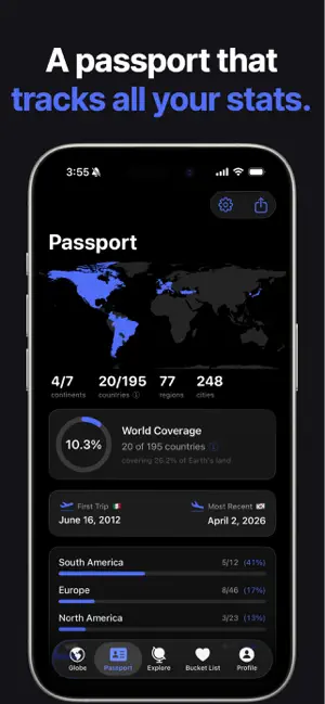 Visto: Photo Travel Globe screenshot 3