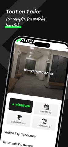 Coquelicot Padel iPhone screenshot