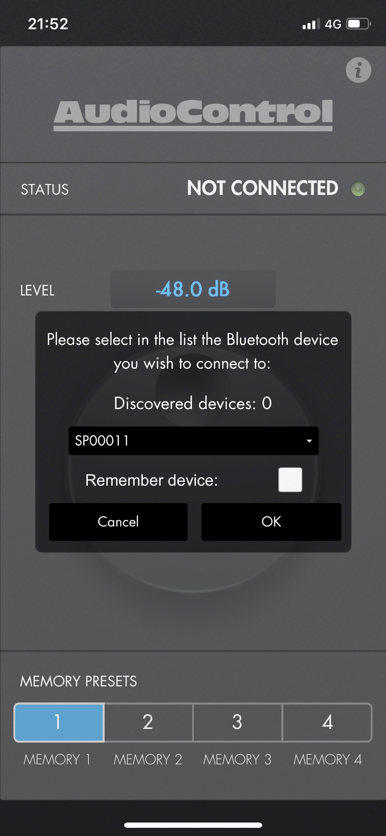 Screenshot 2 of DM Control app