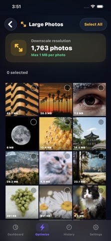 Photo Storage Optimizer Pro のスクリーンショット
