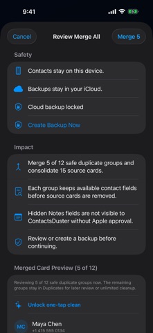 App screenshot