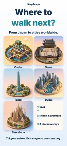 StepScape: Walk to Landmarks Screenshot 2 of 6