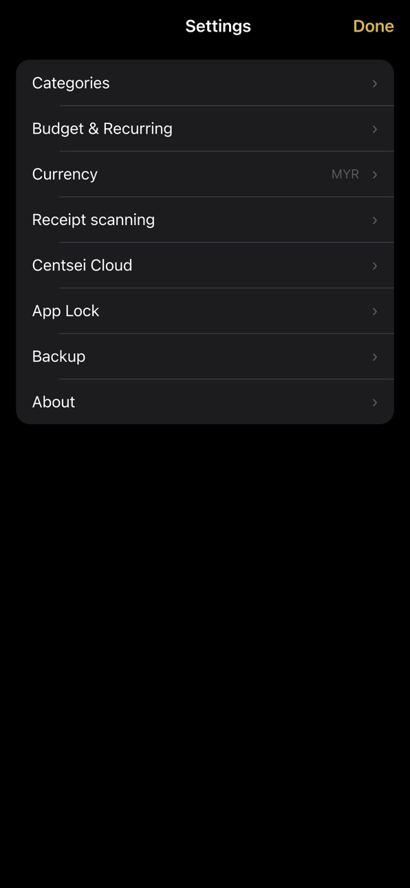 iPhone screenshot