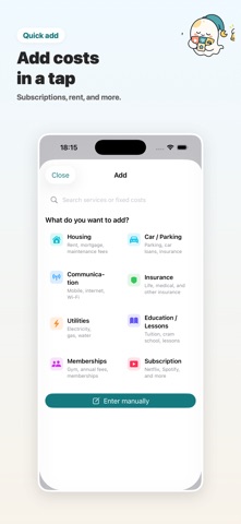 MonthlyCost Screenshot 1 of 5