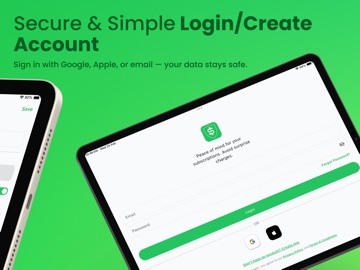 SubSafe: Manage Subscriptions iPad screenshot
