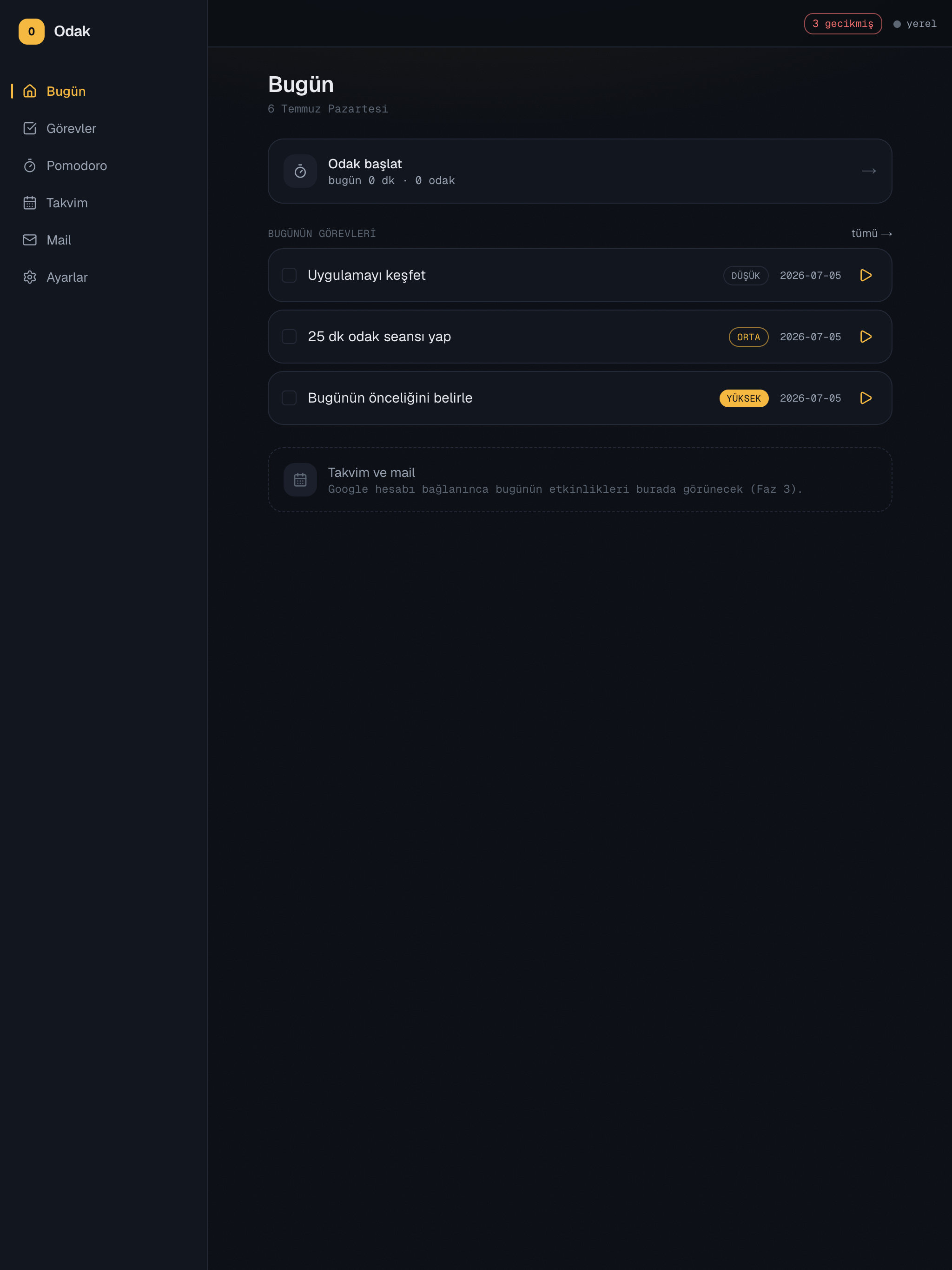 Odak: Görev & Pomodoro screenshot 4