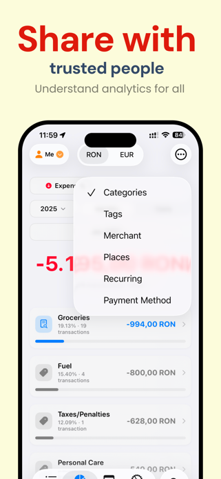 PayShare: Payments Tracker Screenshot 2 of 7