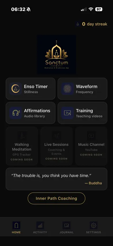 Sanctum: Meditation & 8D Audio screenshot 4