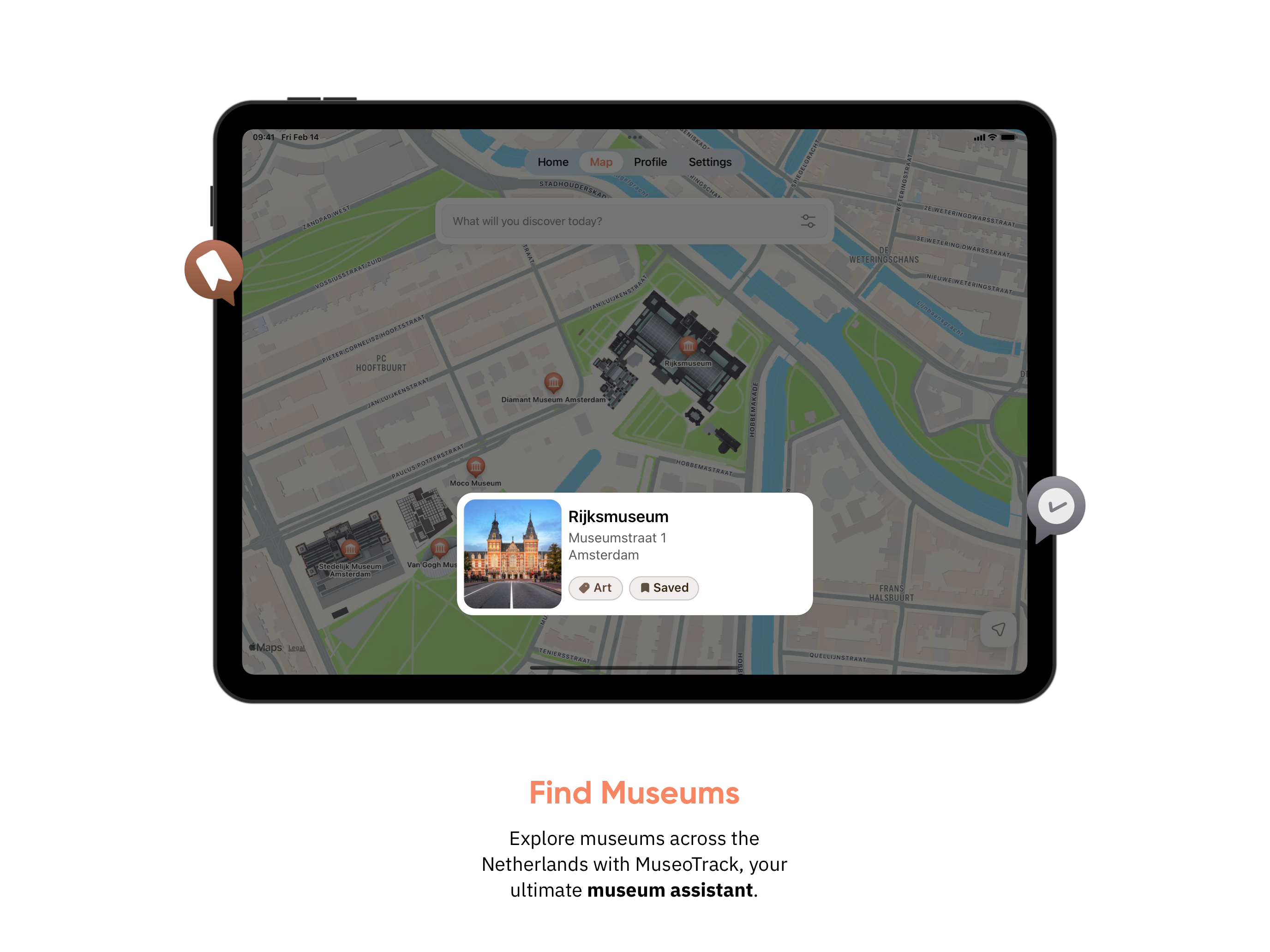 MuseoTrack for Museumkaart