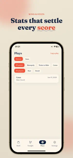 Board Game Tracker & Log - Pip screenshot 4