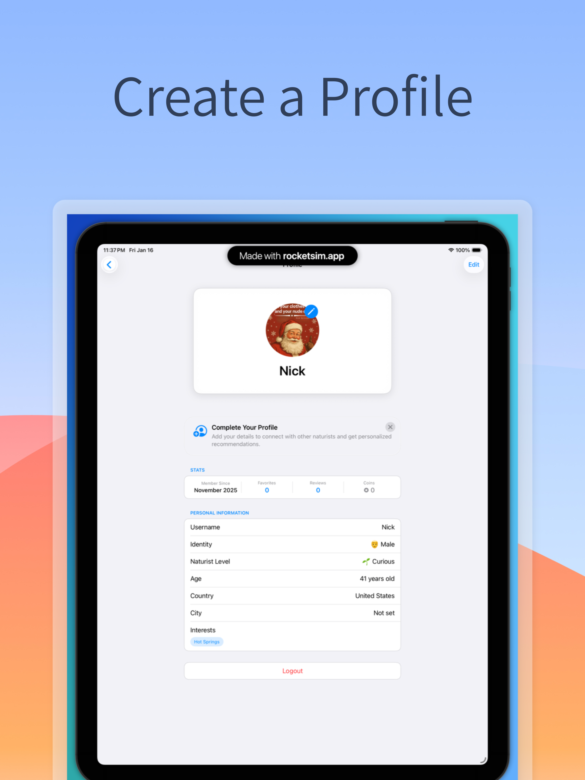 NaturistConnect- NudeMap