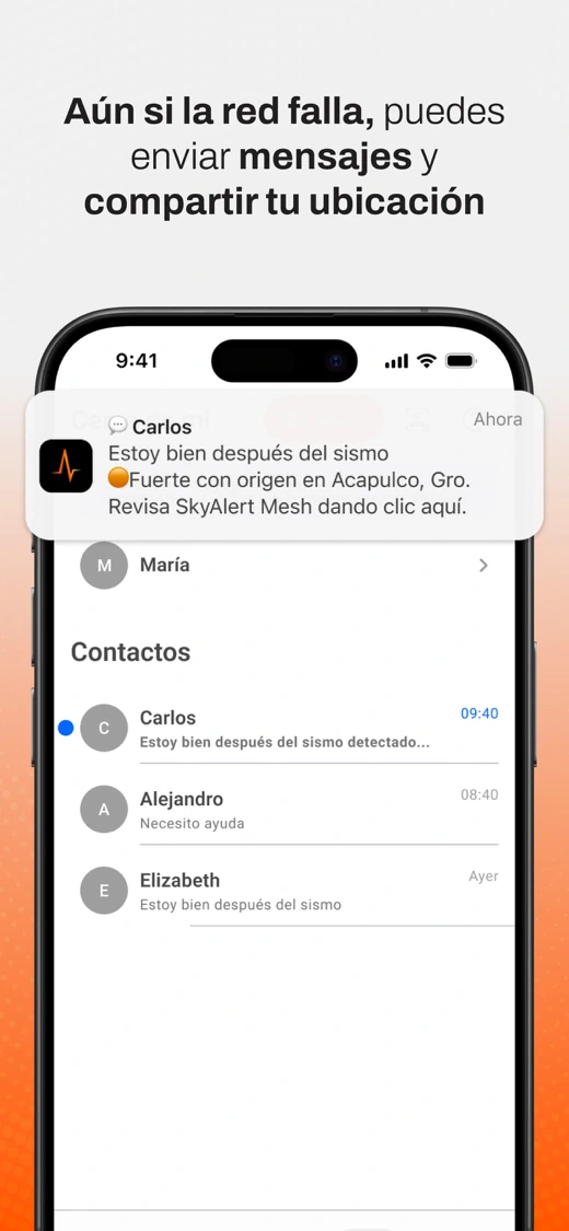 SkyAlert: Alerta Sísmica MX screenshot 5
