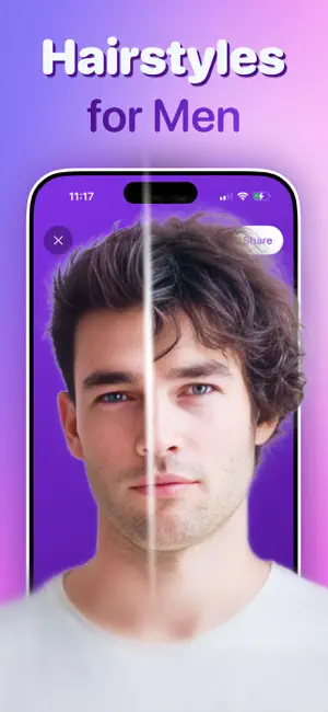 HairLab: Hair Cut Filter Color screenshot 3