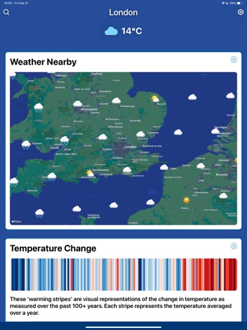 Weather Storm & Rain: Climacam iPad screenshot 8