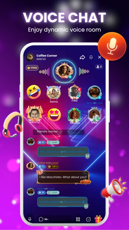 ZONE - Group Voice Chat Room