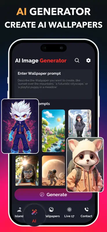 Glass Wallpapers OS 27 - 4K screenshot 5 of 9