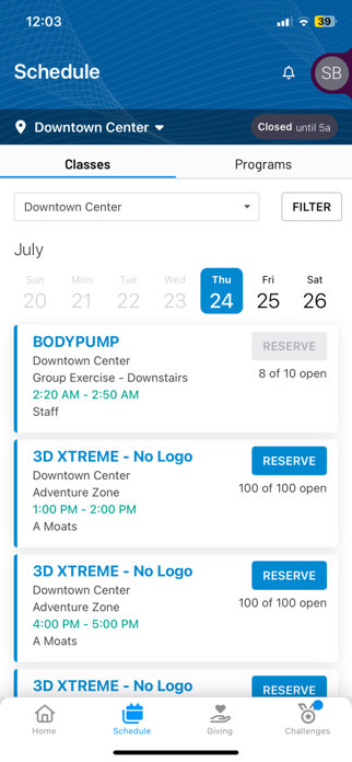 Daxko Screenshot 2 of 6