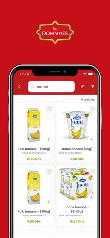 Boutique LES DOMAINES screenshot