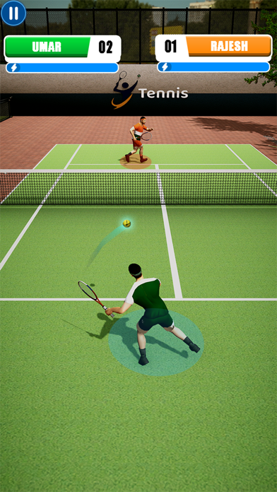 Tennis Games Topspin Trophy Screenshot