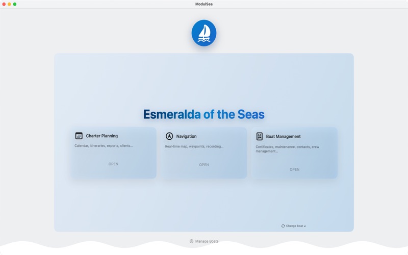 ModulSea app screenshot