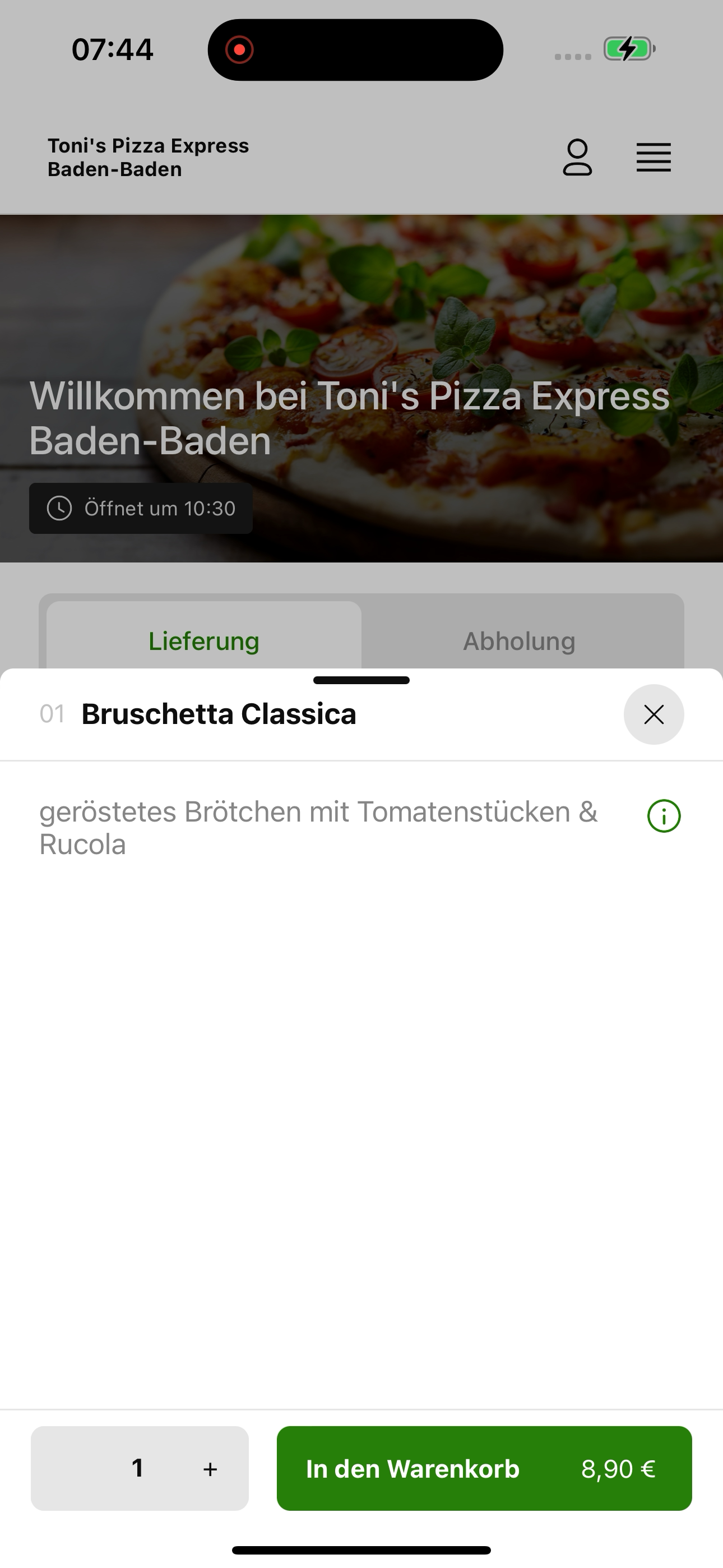 Toni's Pizza Express screenshot 6