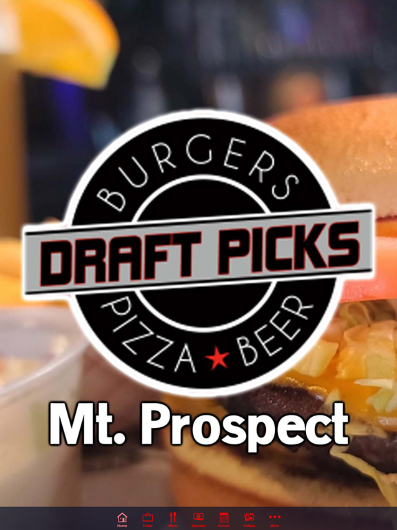 Draft Picks Mt Prospect iPad screenshot 1 - Food & Drink app