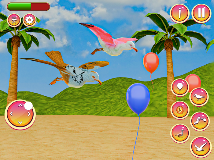 Talking Seagull Fun Games