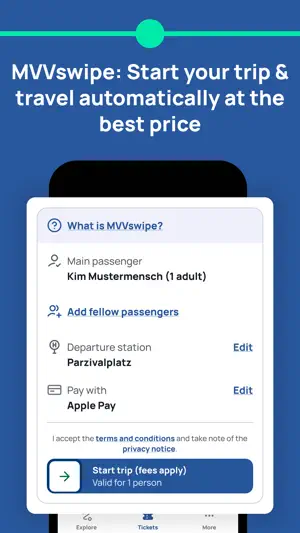 MVGO - Mobility app Munich screenshot 3