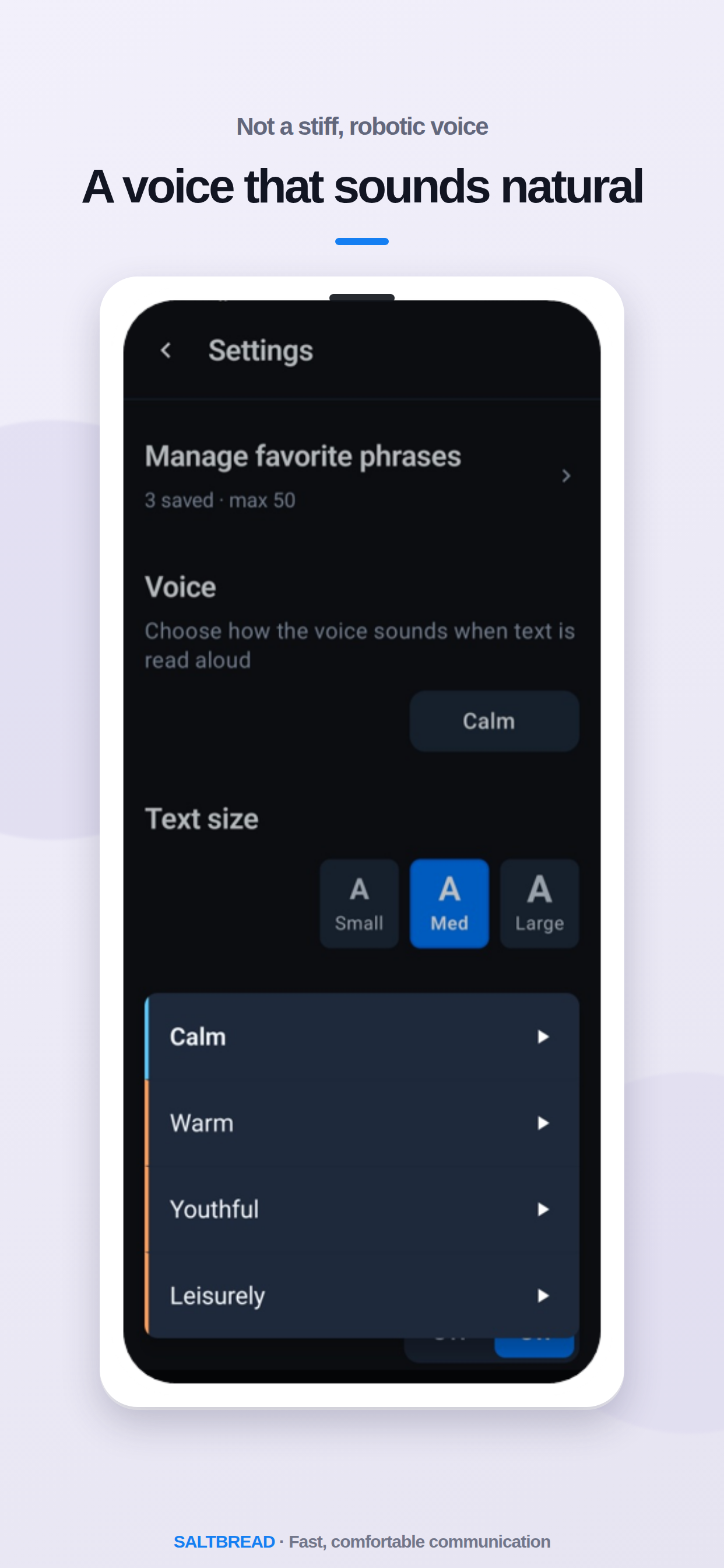 saltbread - AI powered AAC screenshot 5