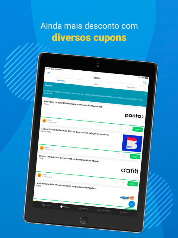 Promobit - Ofertas e Descontos iPad screenshot 6 - Shopping app
