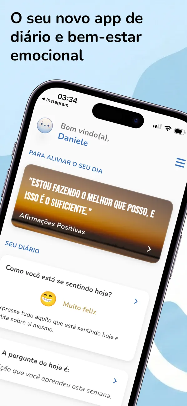 Screenshot #1 pour Serene: Diário e Bem-estar