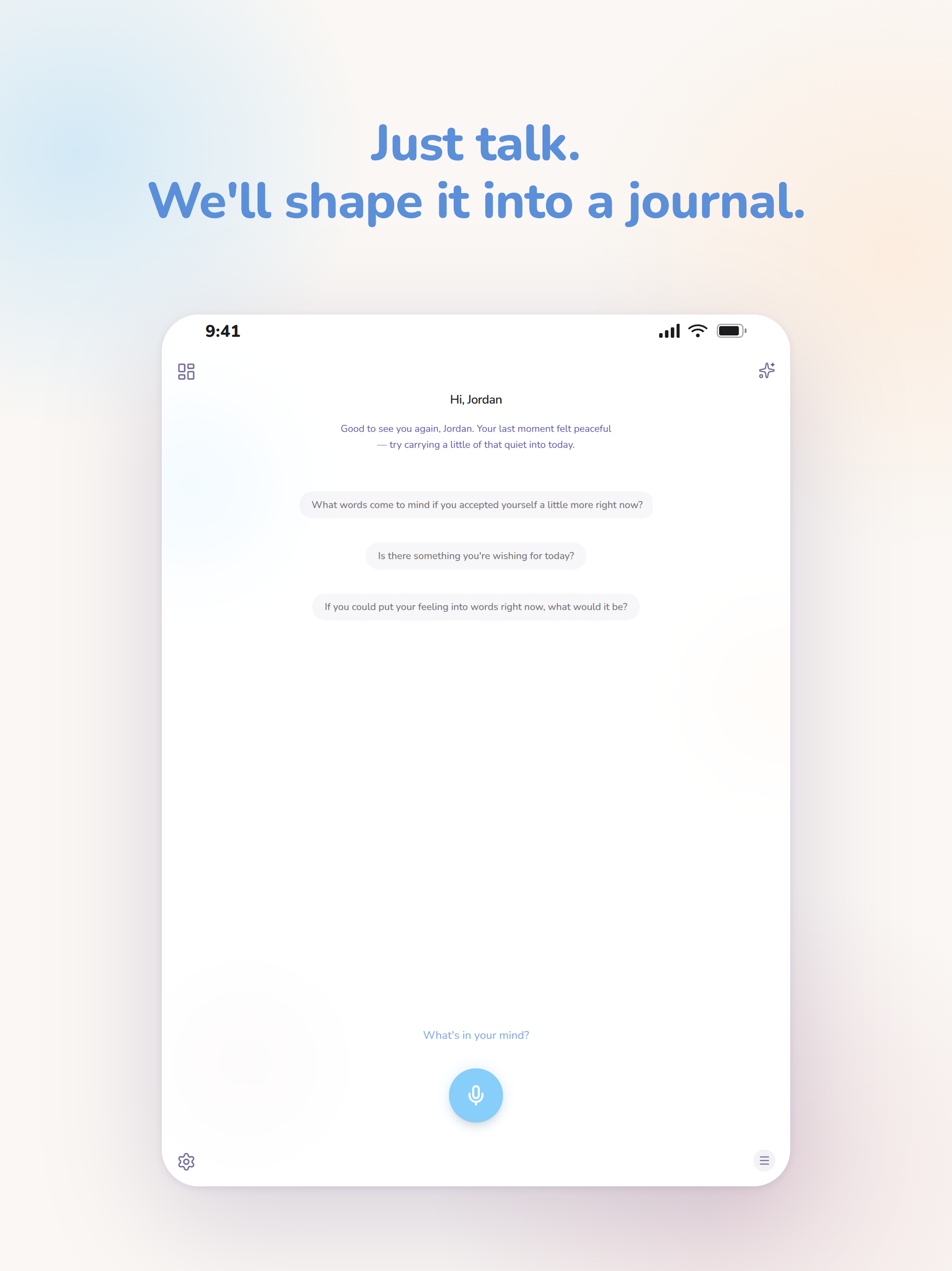 Momentary AI : Voice Journal screenshot 10